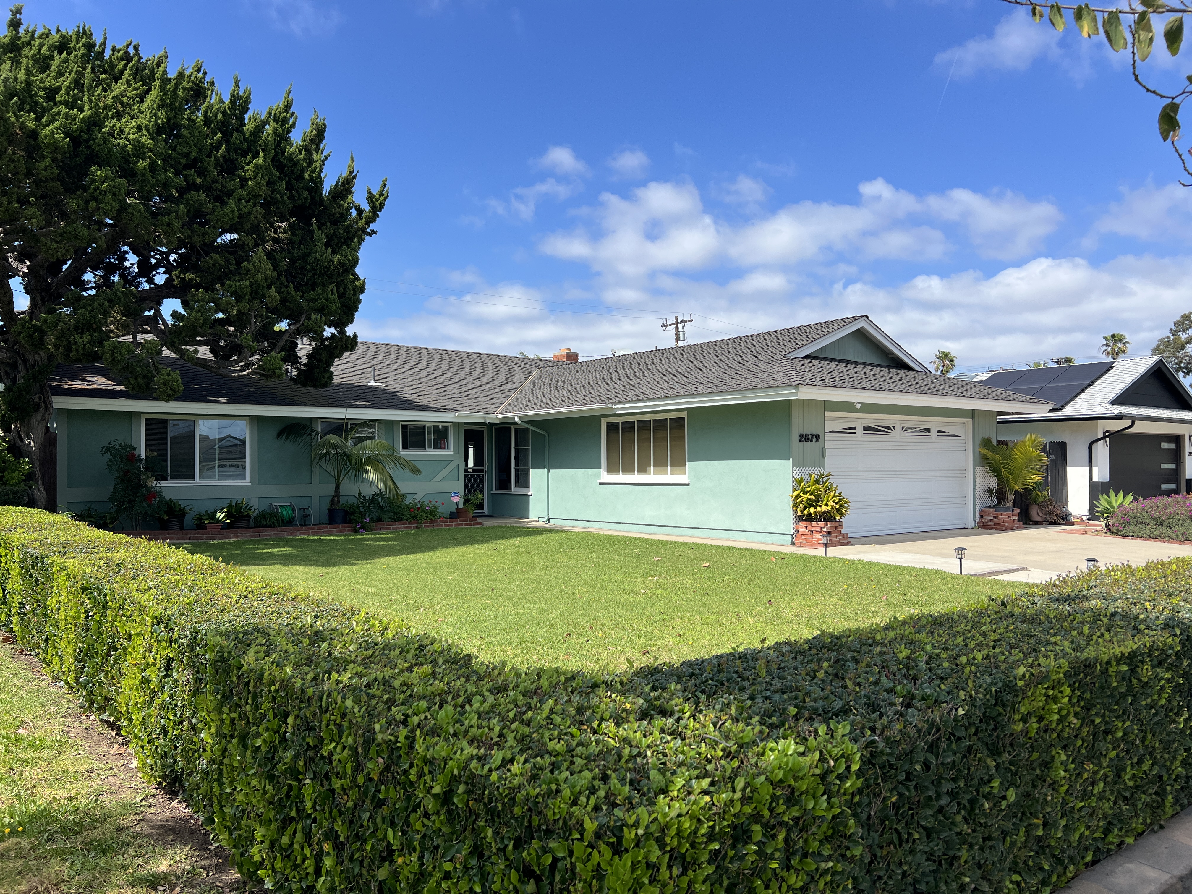 Agape House 1 front yard and landscaping